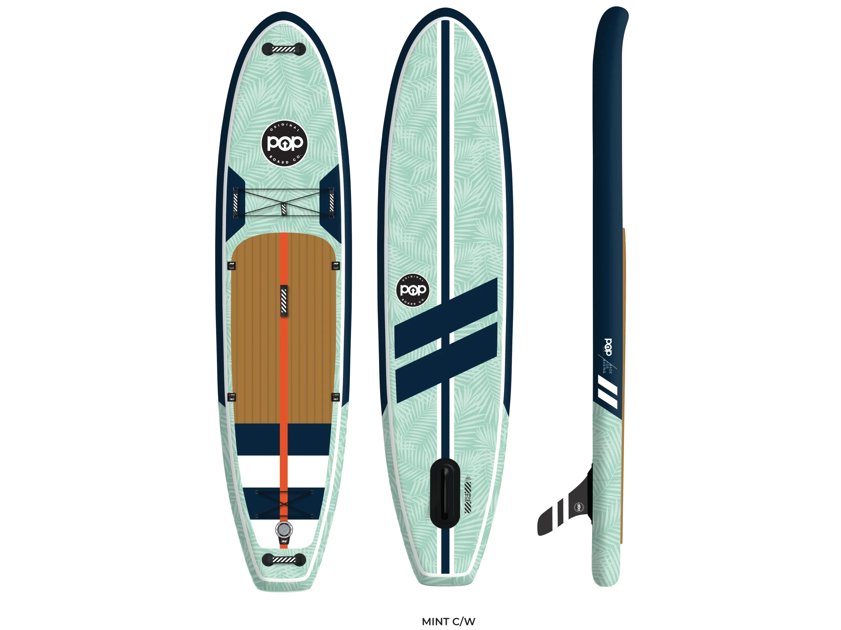 11'0 Yacht Hopper - Teak/Blue/Mint 2024