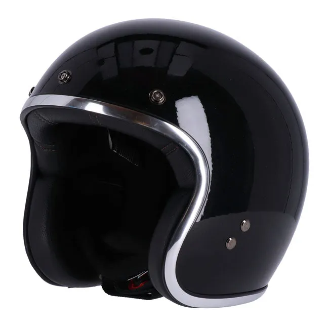 13 1/2 SKULL BUCKET HELMET BLACK