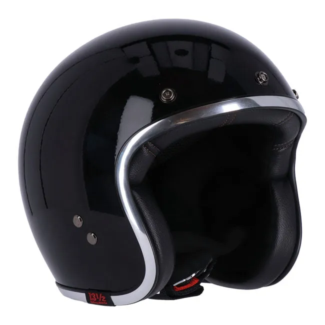 13 1/2 SKULL BUCKET HELMET BLACK