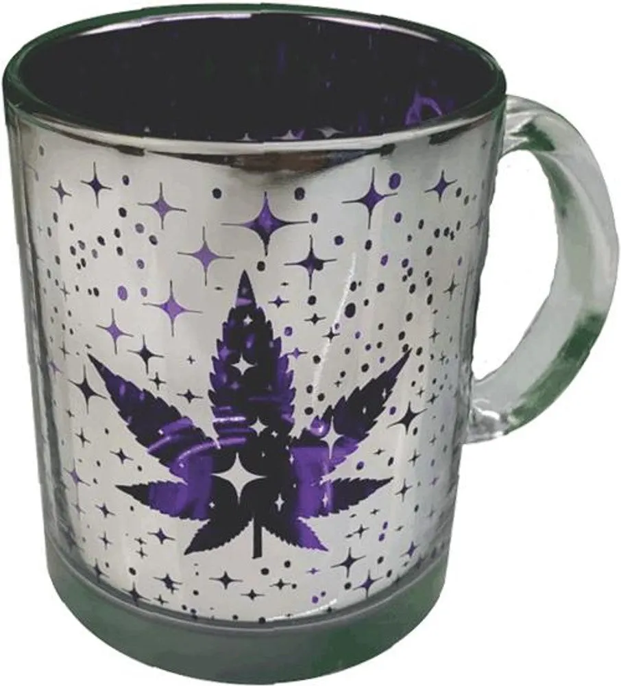 16oz Glass Coffee Mug - Various Designs - (1 or 3 Count)