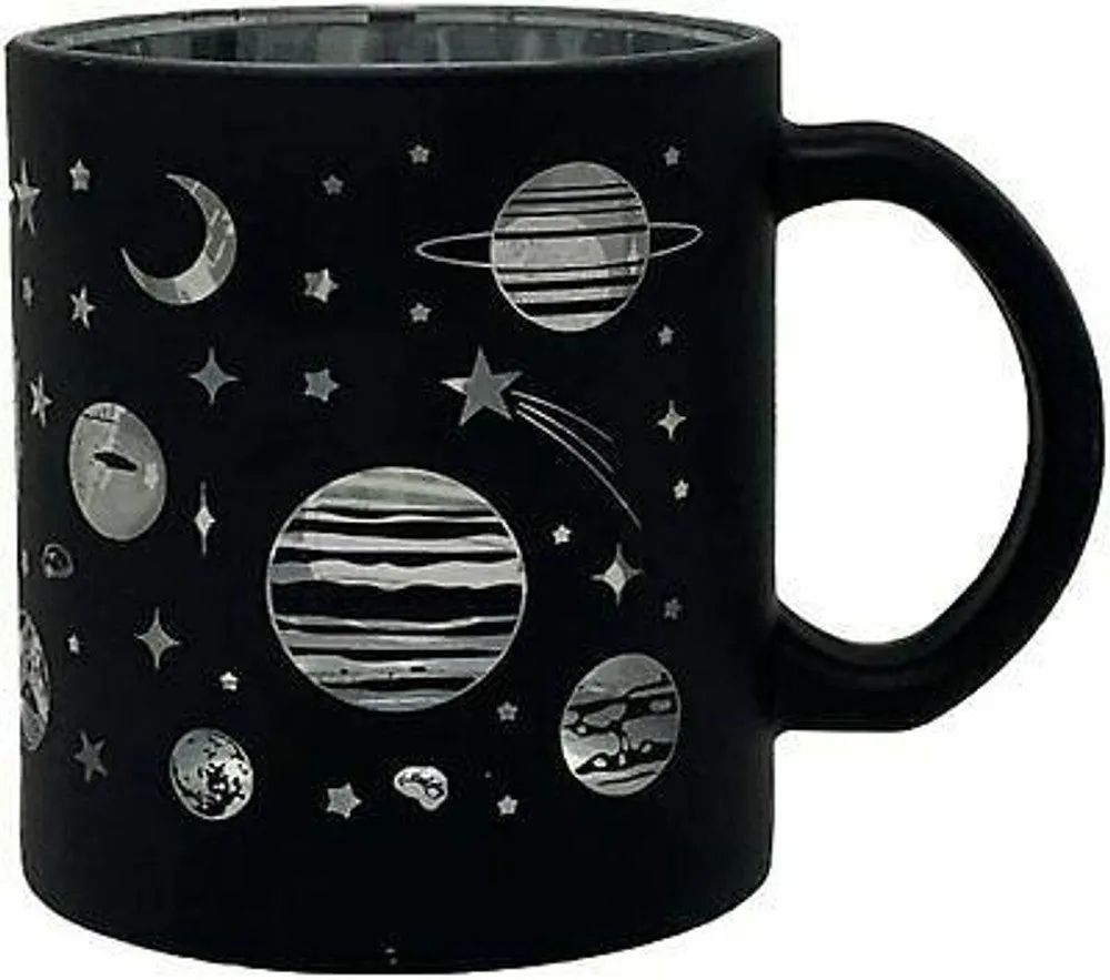 16oz Glass Coffee Mug - Various Designs - (1 or 3 Count)