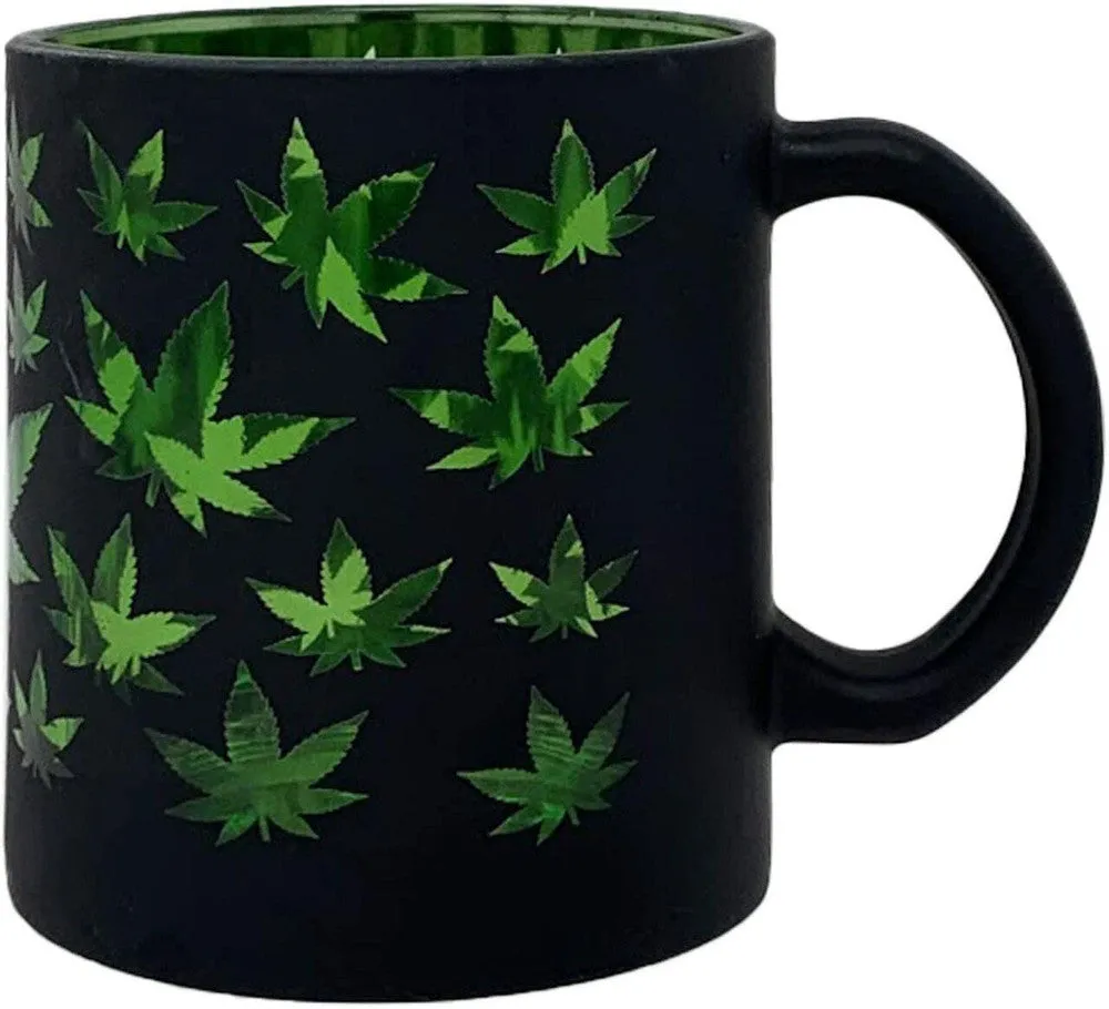 16oz Glass Coffee Mug - Various Designs - (1 or 3 Count)
