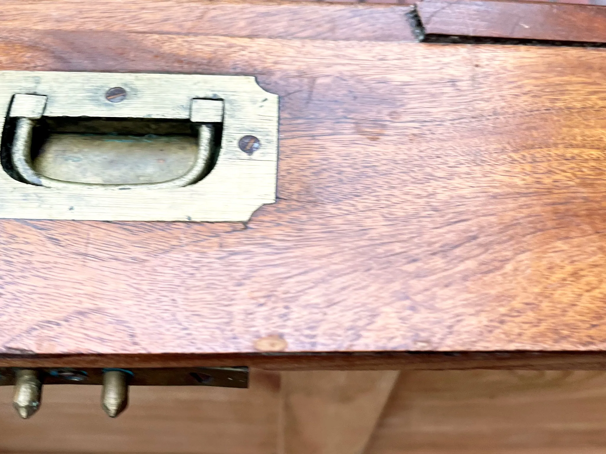 19th Century English Camphorwood Chest