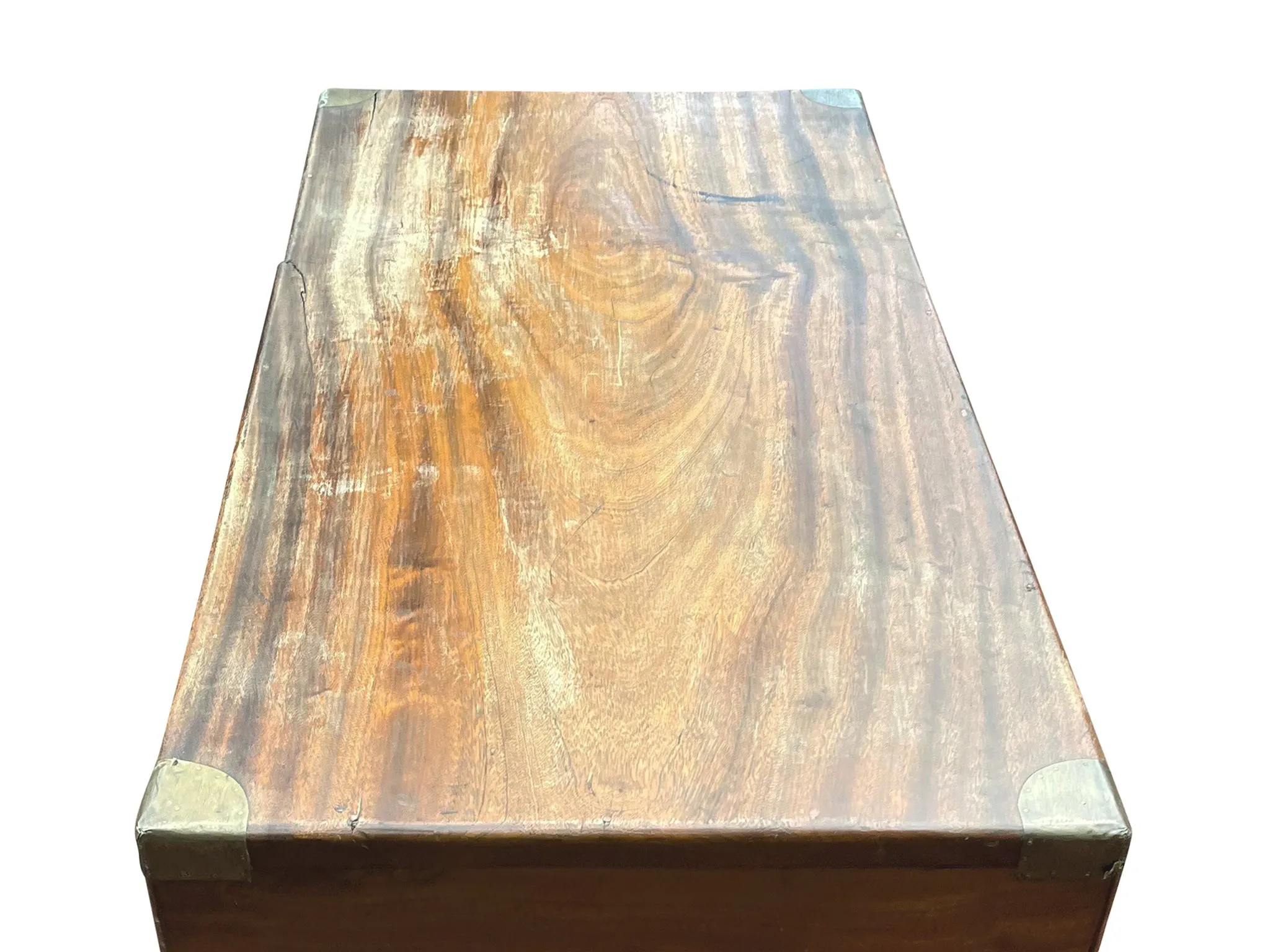 19th Century English Camphorwood Chest