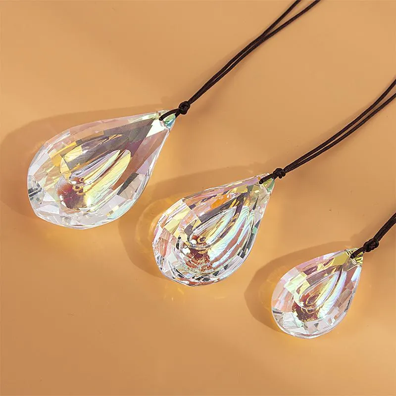 3 Beautiful Crystal Prism Window Hanging Sun Catchers