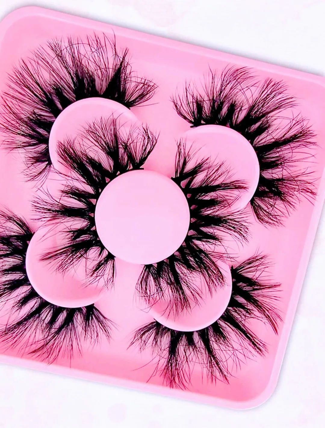 3 Pairs 3D Wispy Fluffy Faux Mink Eyelashes