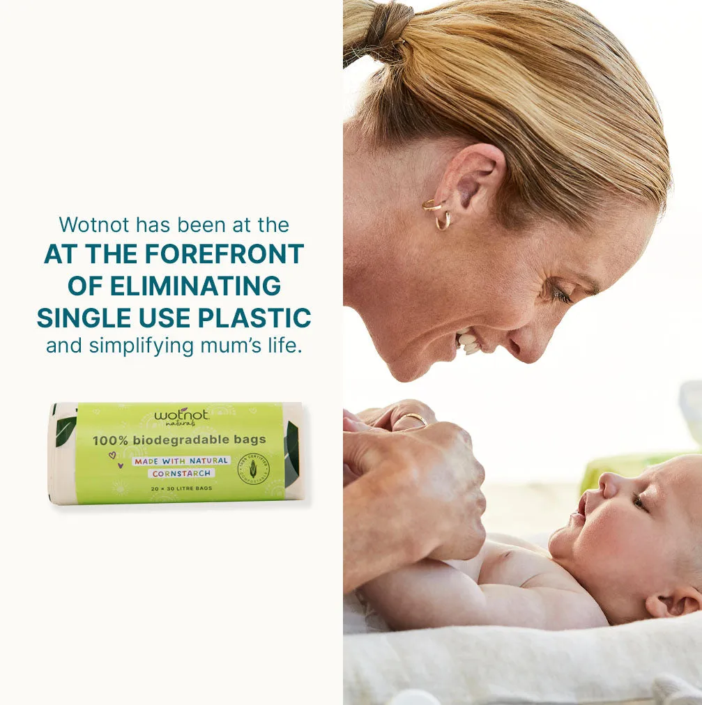 30L Biodegradable Bin Bags