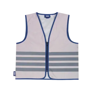 Abus Lumino Urban Vest Kids Silver L