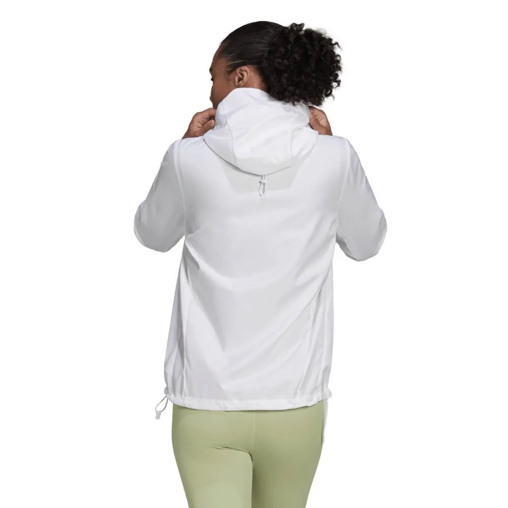 adidas Women's Wind Breaker Jacket (White)