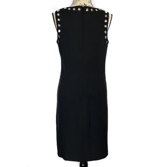 Adrianna Papell Grommet-Trim Sheath Dress