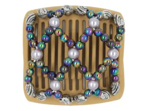 African Butterfly Chameleon Hair Comb - Ndalena Blonde 31