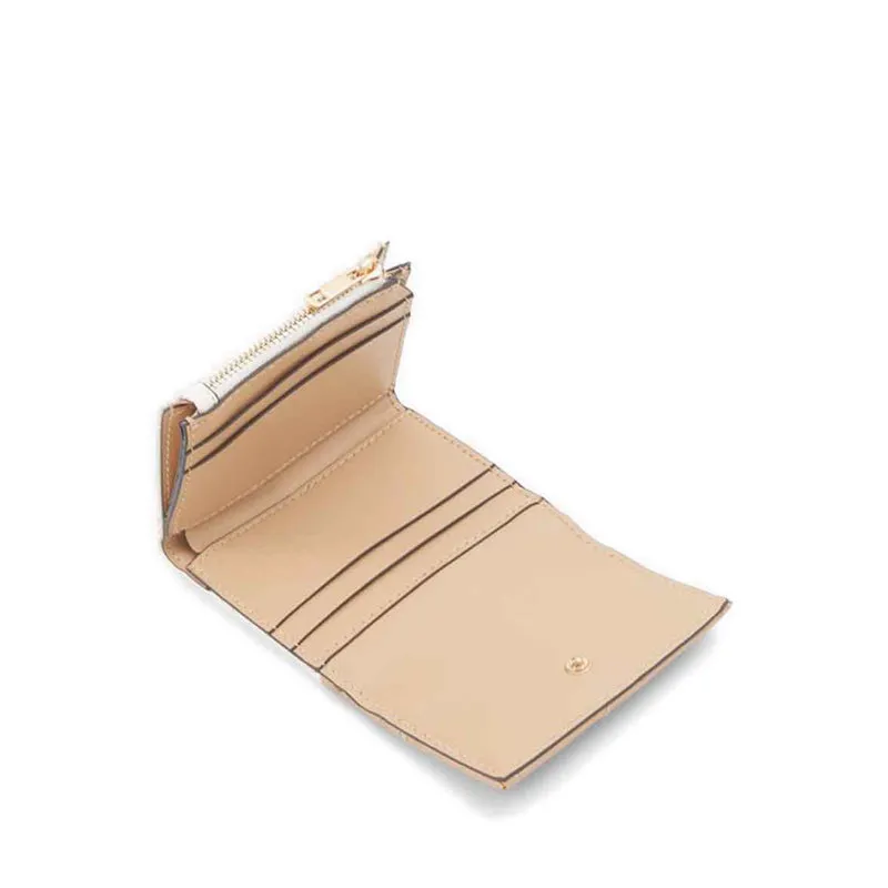 Agrin Wallet/Change Purse - Bone