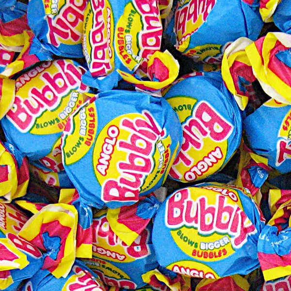 Anglo Bubbly Bubblegum - 250g Bag