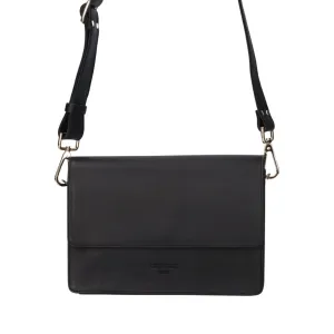 ANN KURZ Perfect square crossbody bag nappa black women