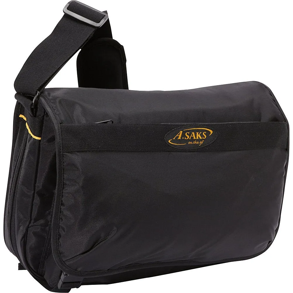 A.SAKS EXPANDABLE Messenger Bags
