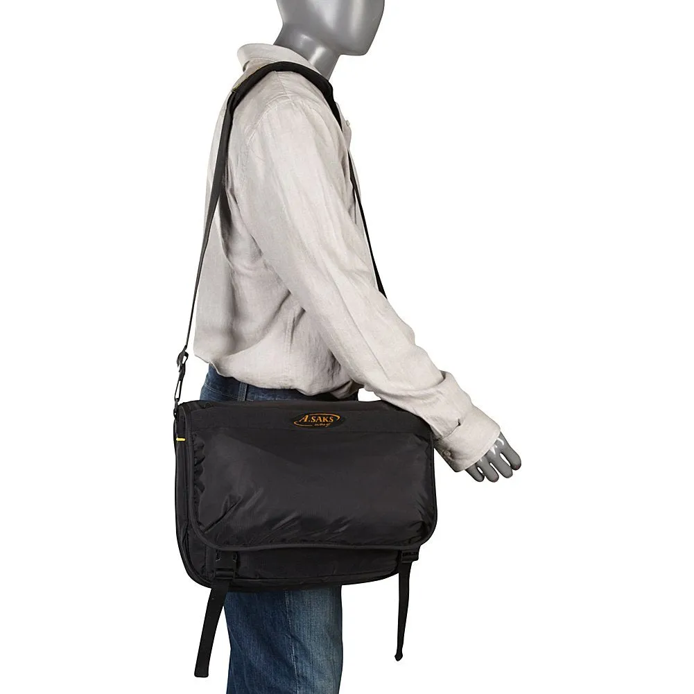 A.SAKS EXPANDABLE Messenger Bags