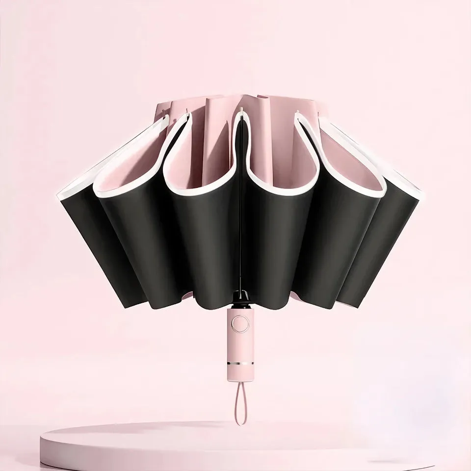 Auto-Open Reverse Folding Umbrella