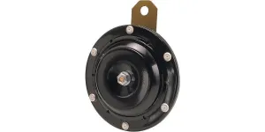 Autogear 2 Pin Single Black Hooter