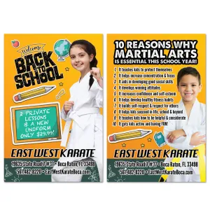 Back to School Ad Card