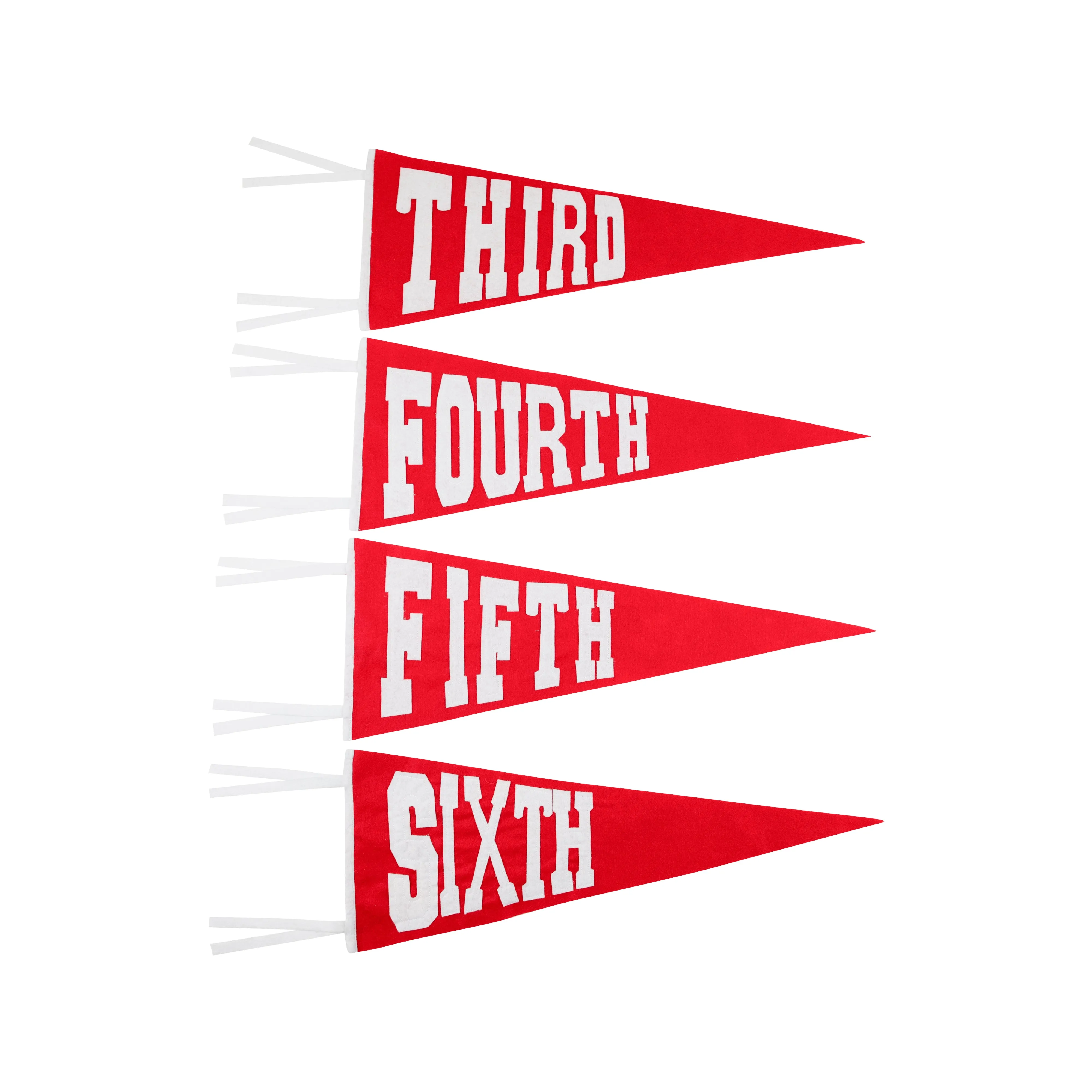Back to School Pennants - Richmond Red
