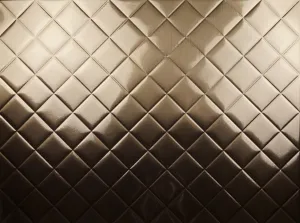 Backsplash Tile Mini Quilted Brushed Copper