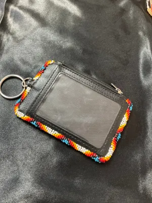 Beaded ID Card Holder
