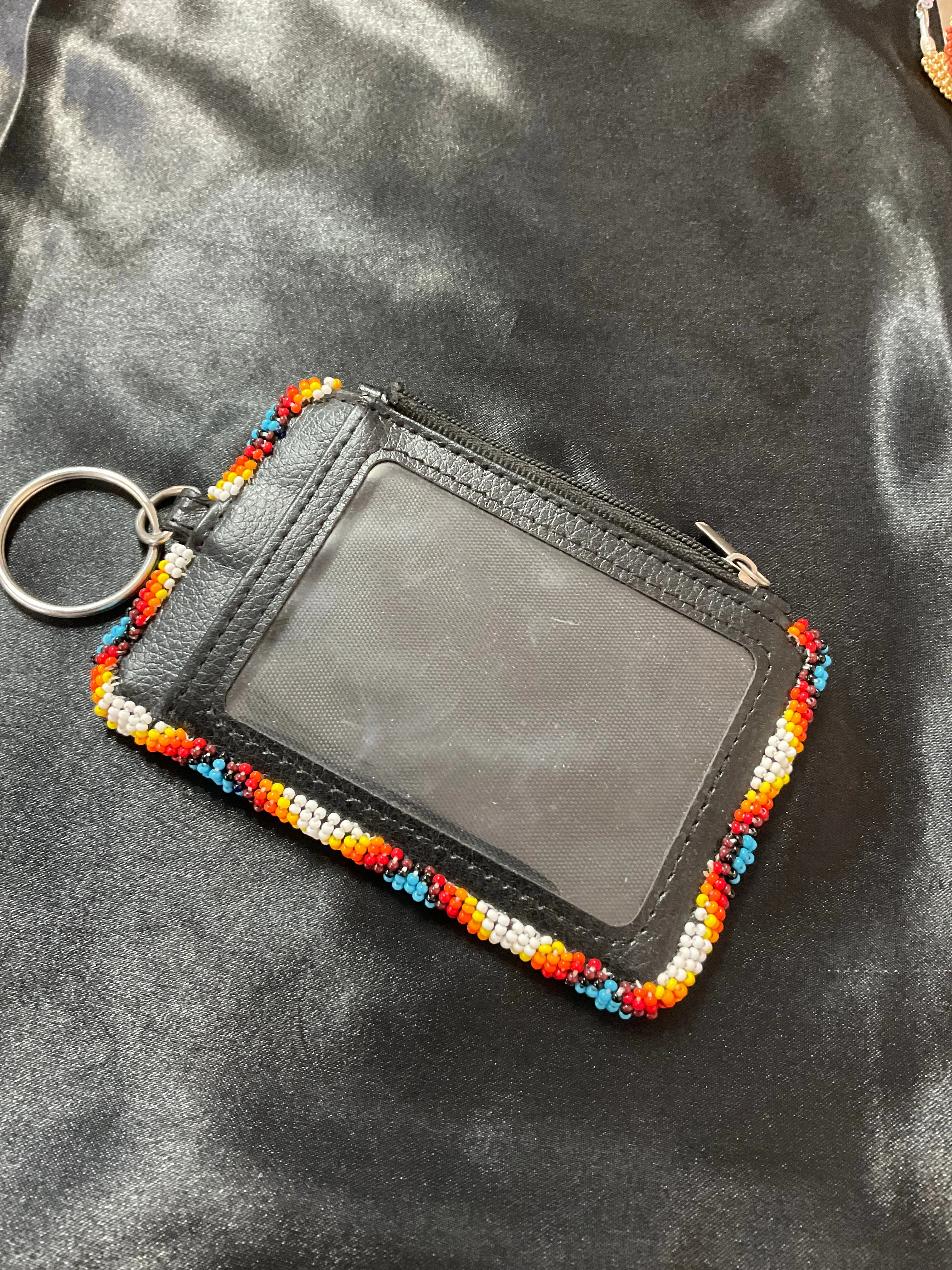 Beaded ID Card Holder