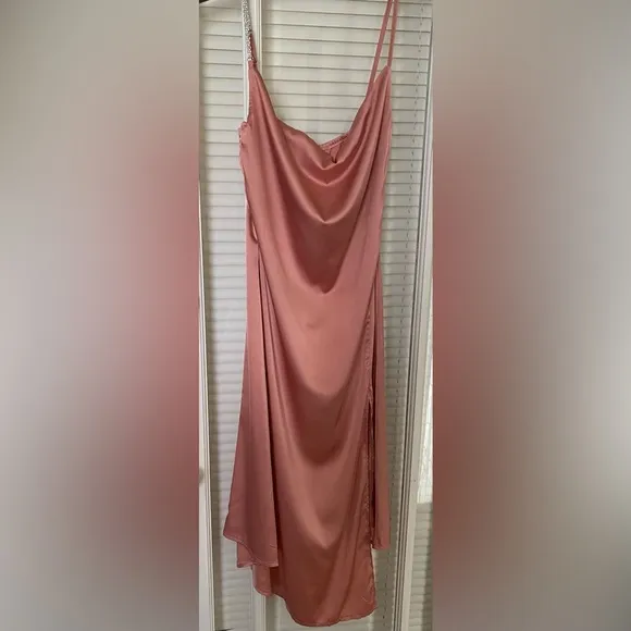 Beautiful Pink Jewel Strap Dress