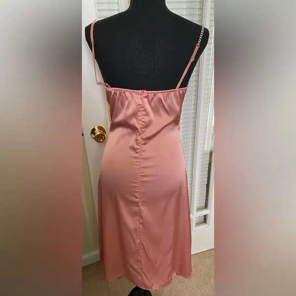 Beautiful Pink Jewel Strap Dress
