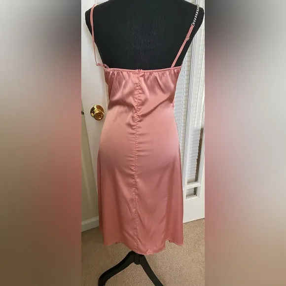 Beautiful Pink Jewel Strap Dress