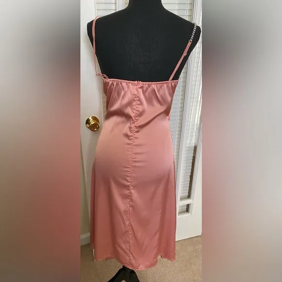 Beautiful Pink Jewel Strap Dress