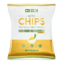 BeKeto | BeKeto Keto Chips Swiss Cheese & French Onion 30g | 30g