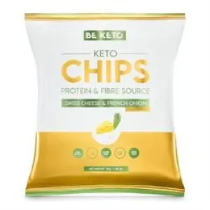 BeKeto | BeKeto Keto Chips Swiss Cheese & French Onion 30g | 30g