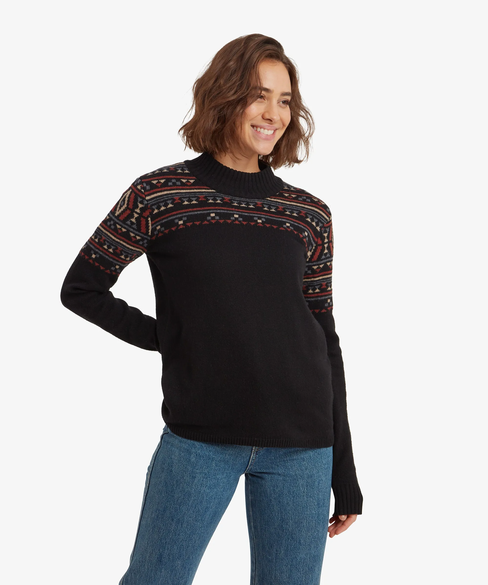 Bhutla Crew Sweater - Black