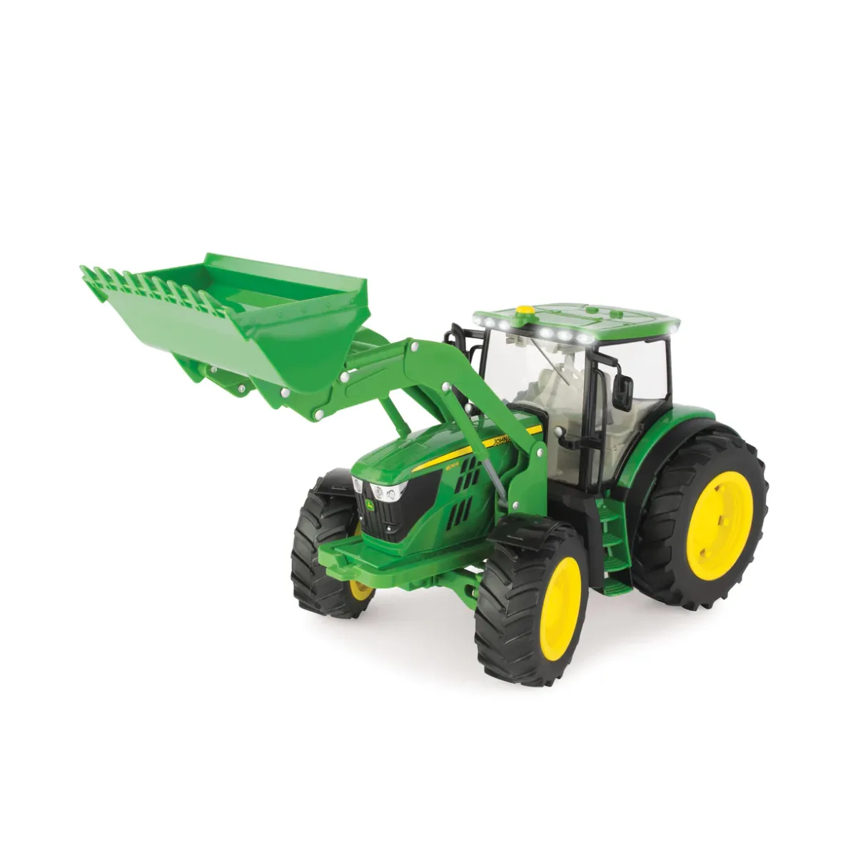 Big Farm Lights & Sounds John Deere 1:16 Scale Tractor with Loader