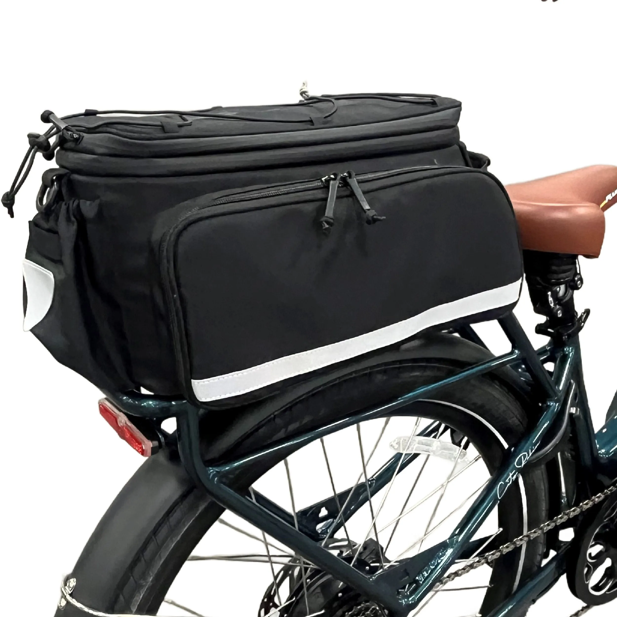 Big Poppa Expandable Waterproof Rack Bag with Panniers