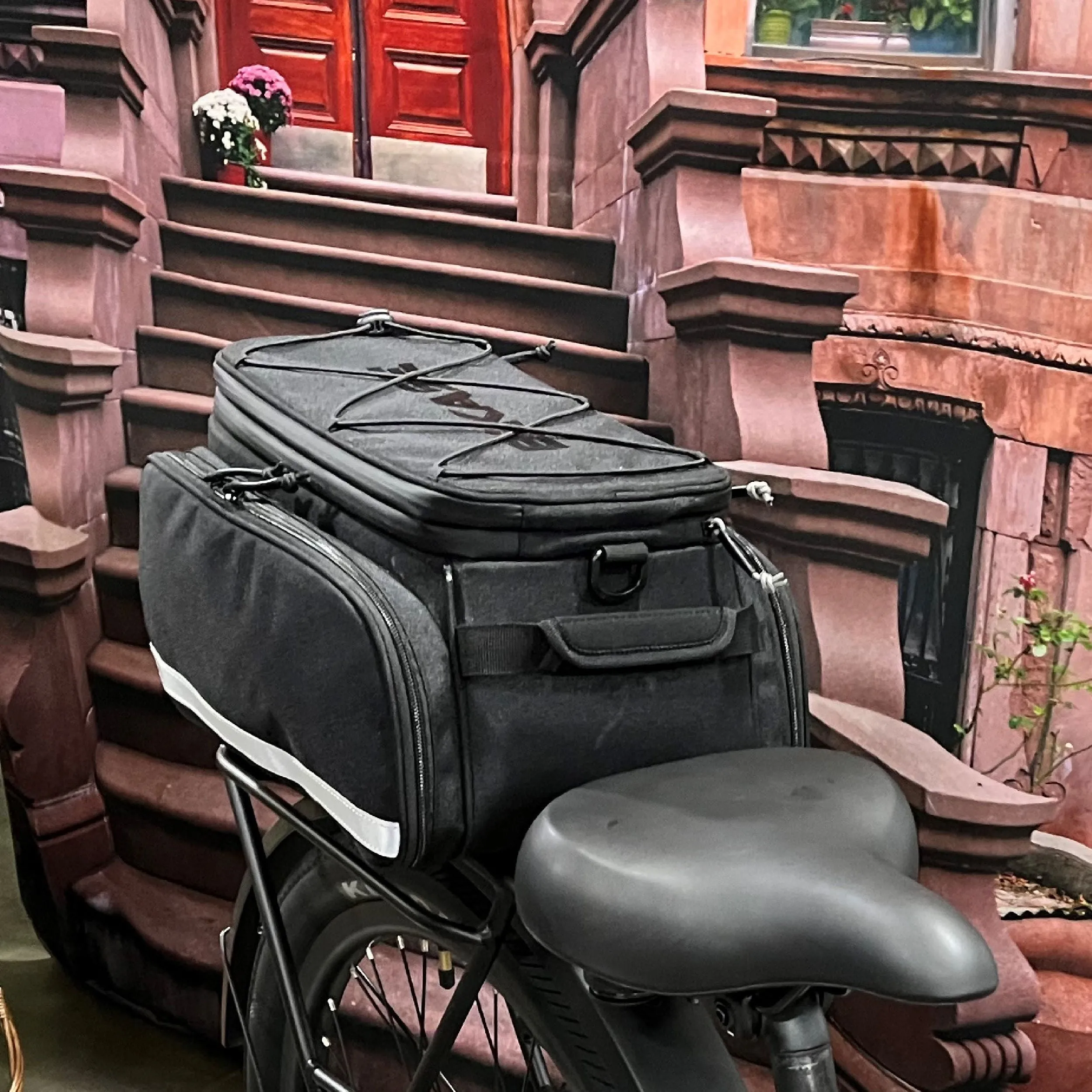 Big Poppa Expandable Waterproof Rack Bag with Panniers