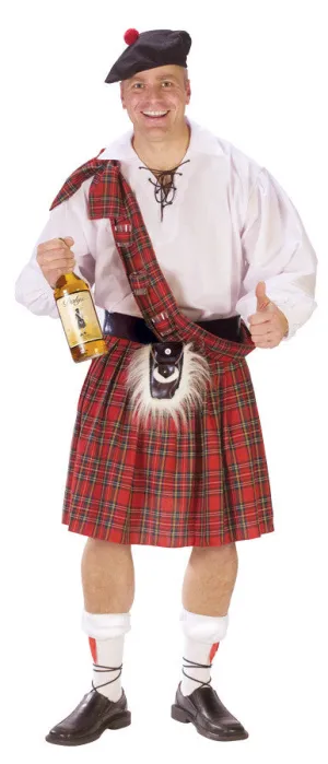 Big Shot Scot Plus Size  Costume