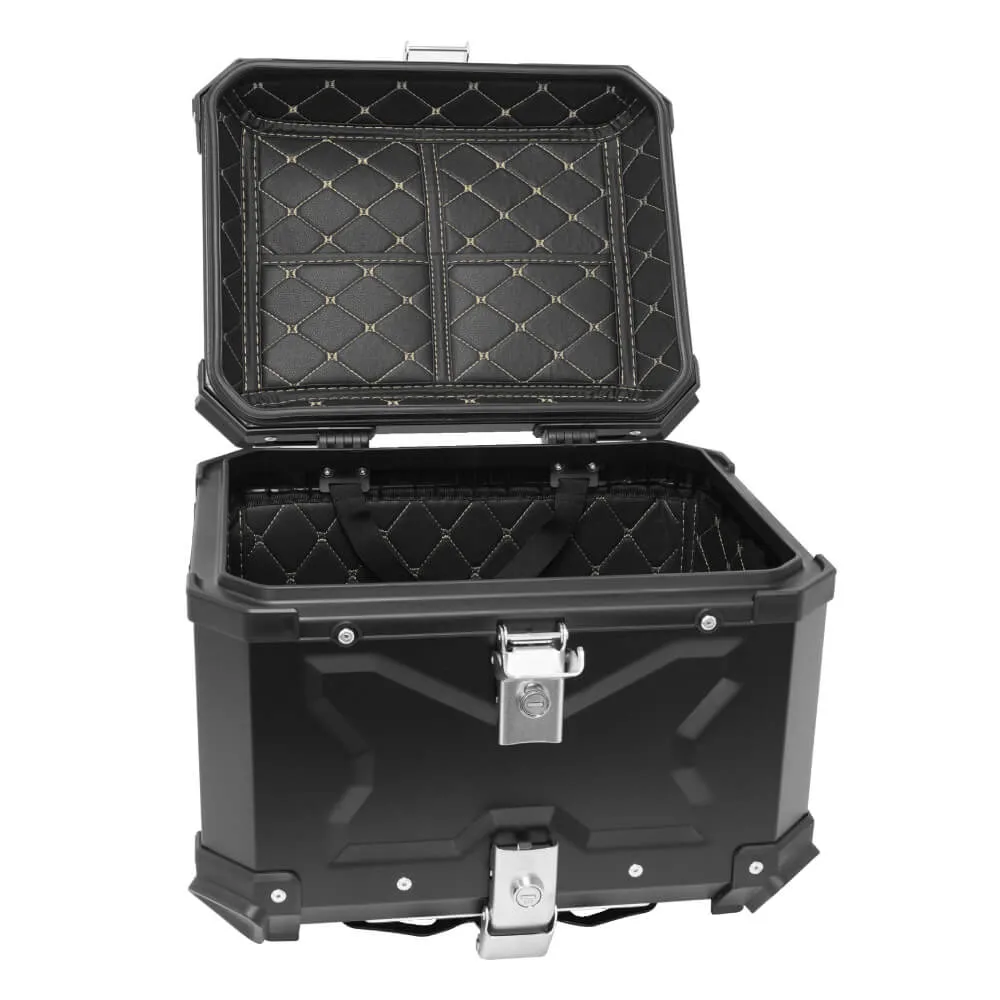 Bike It 45 Litre Rigid Aluminium Luggage Top Box