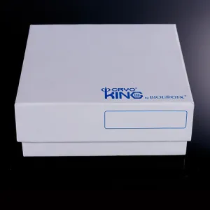 Biologix 90-1200 Cardboard Freezer Box w Lid, 100 Places, 2" Height (Box of 100)