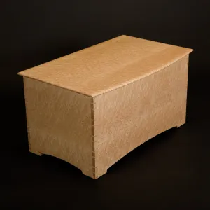 Bird's-Eye Maple Blanket Chest