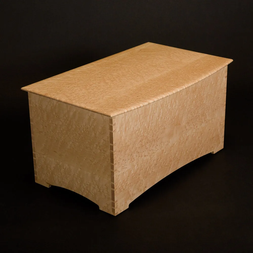 Bird's-Eye Maple Blanket Chest