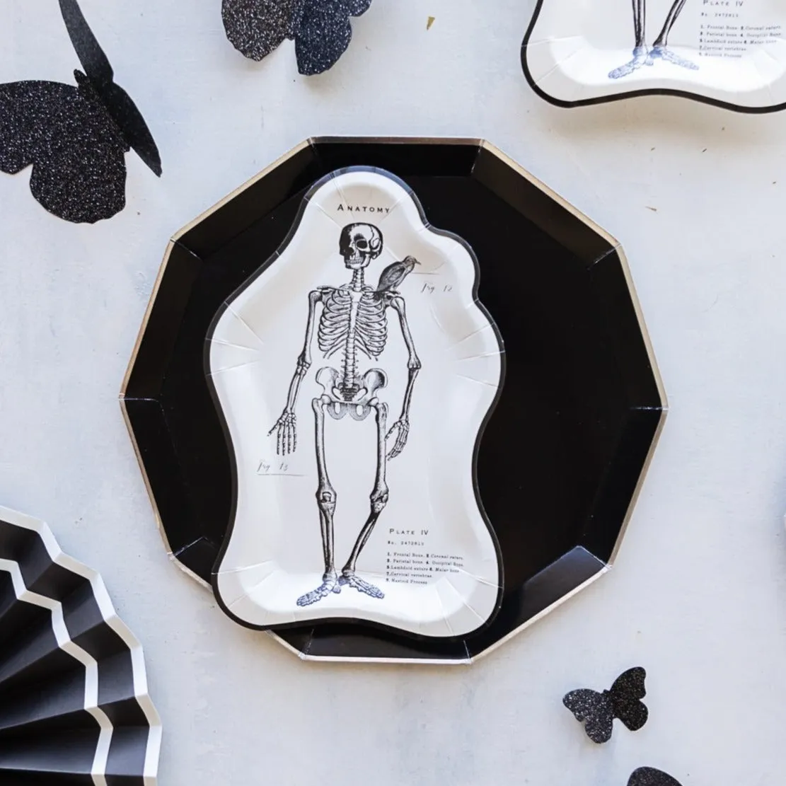 Black Noir Dinner Plates