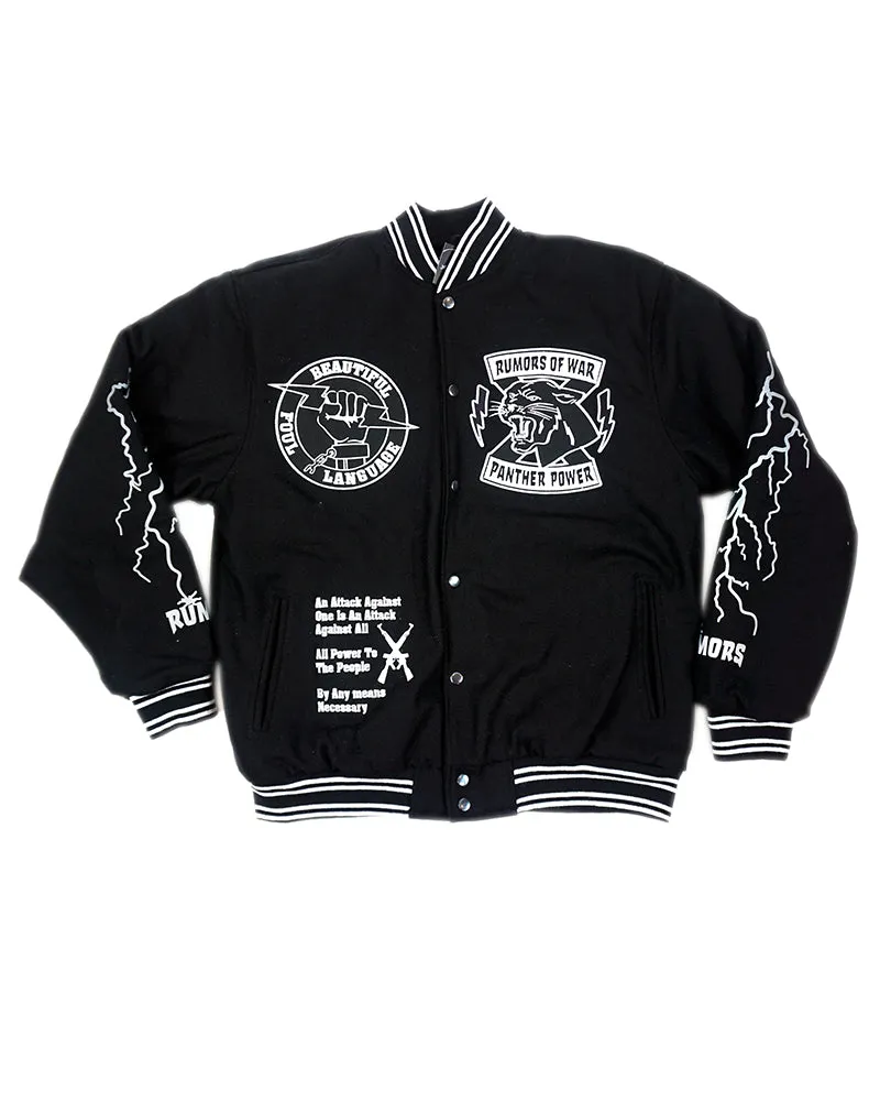 Black Panther Party Varsity Jacket
