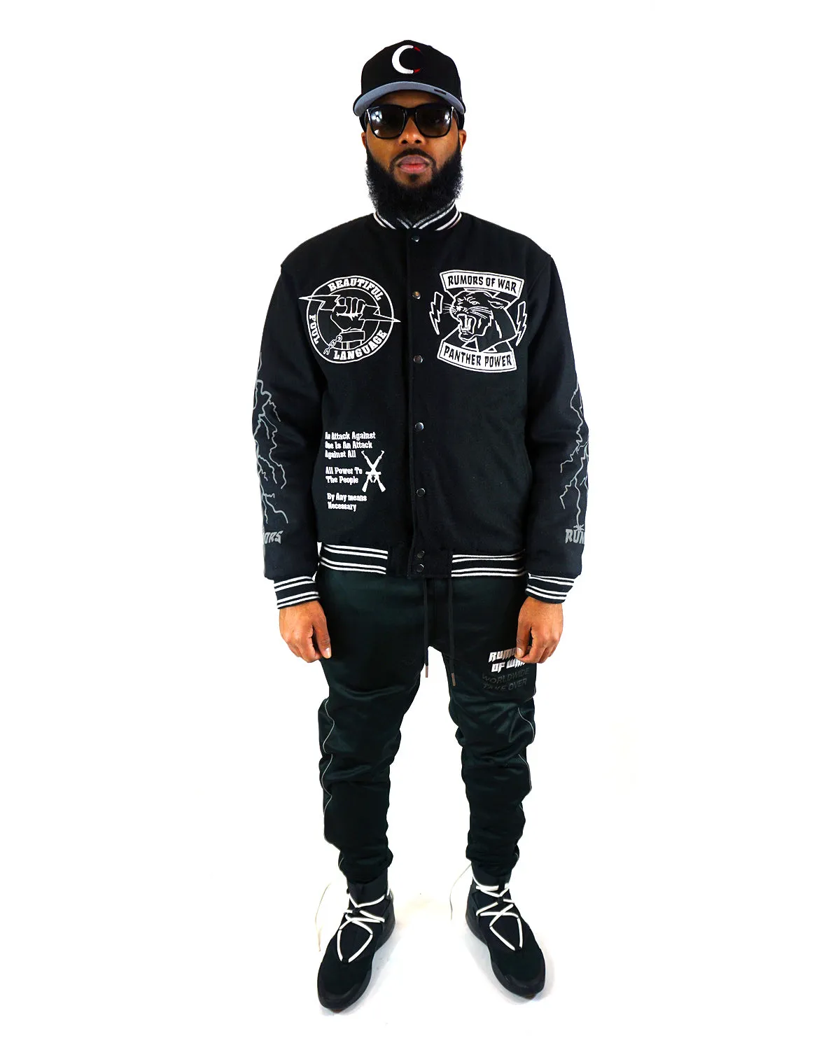 Black Panther Party Varsity Jacket
