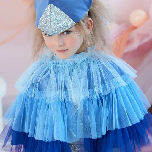 Blue Bird Cape and Cap Dress Up Set