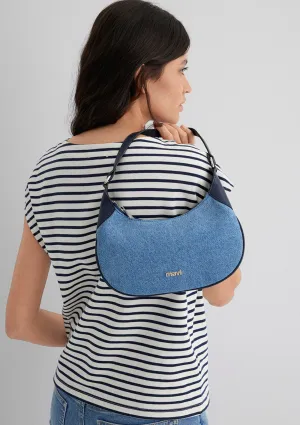 Blue Shoulder Bag