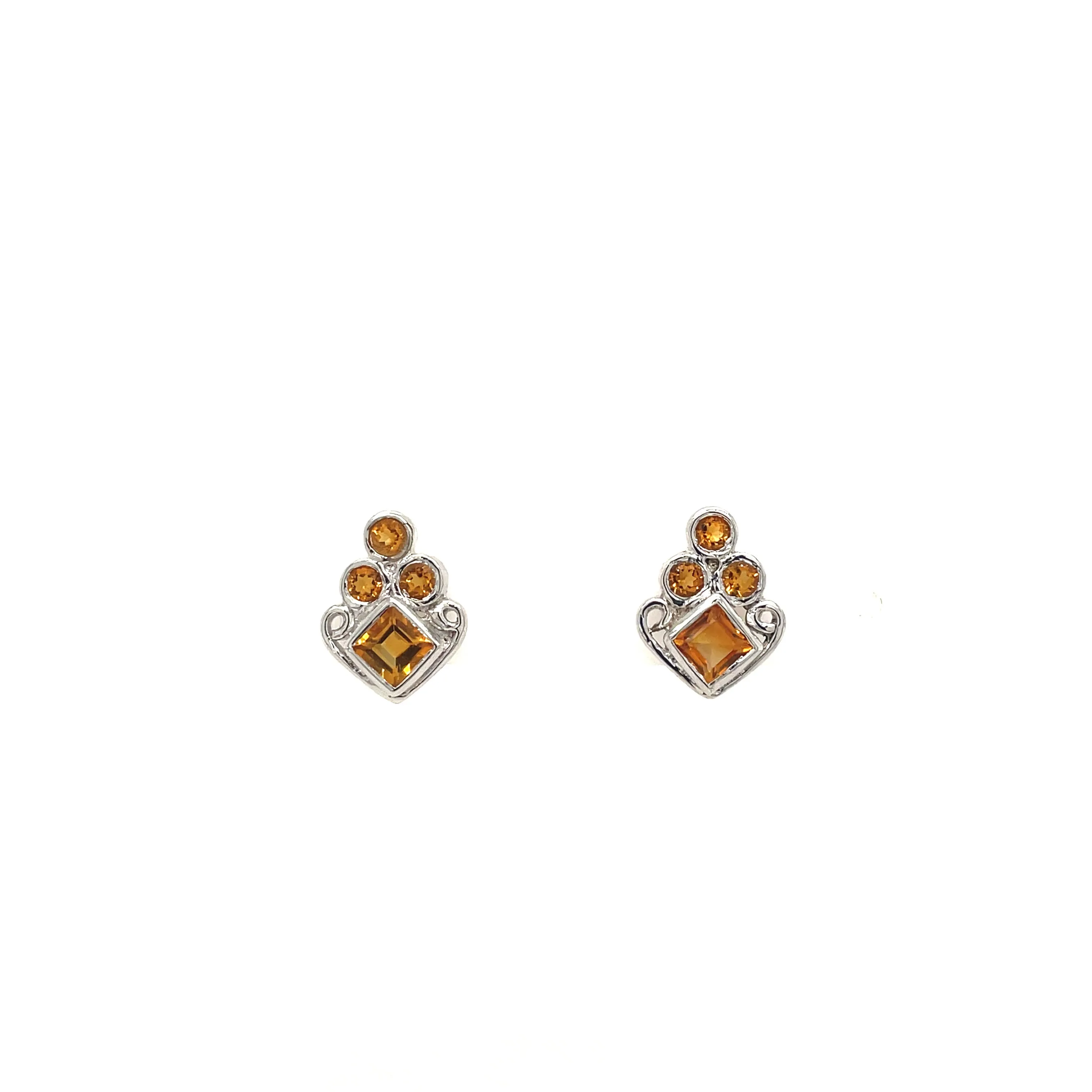 Blue Topaz Earring in .925 Sterling Silver - KST 5127