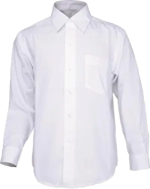 Boys Long Sleeve School Shirt