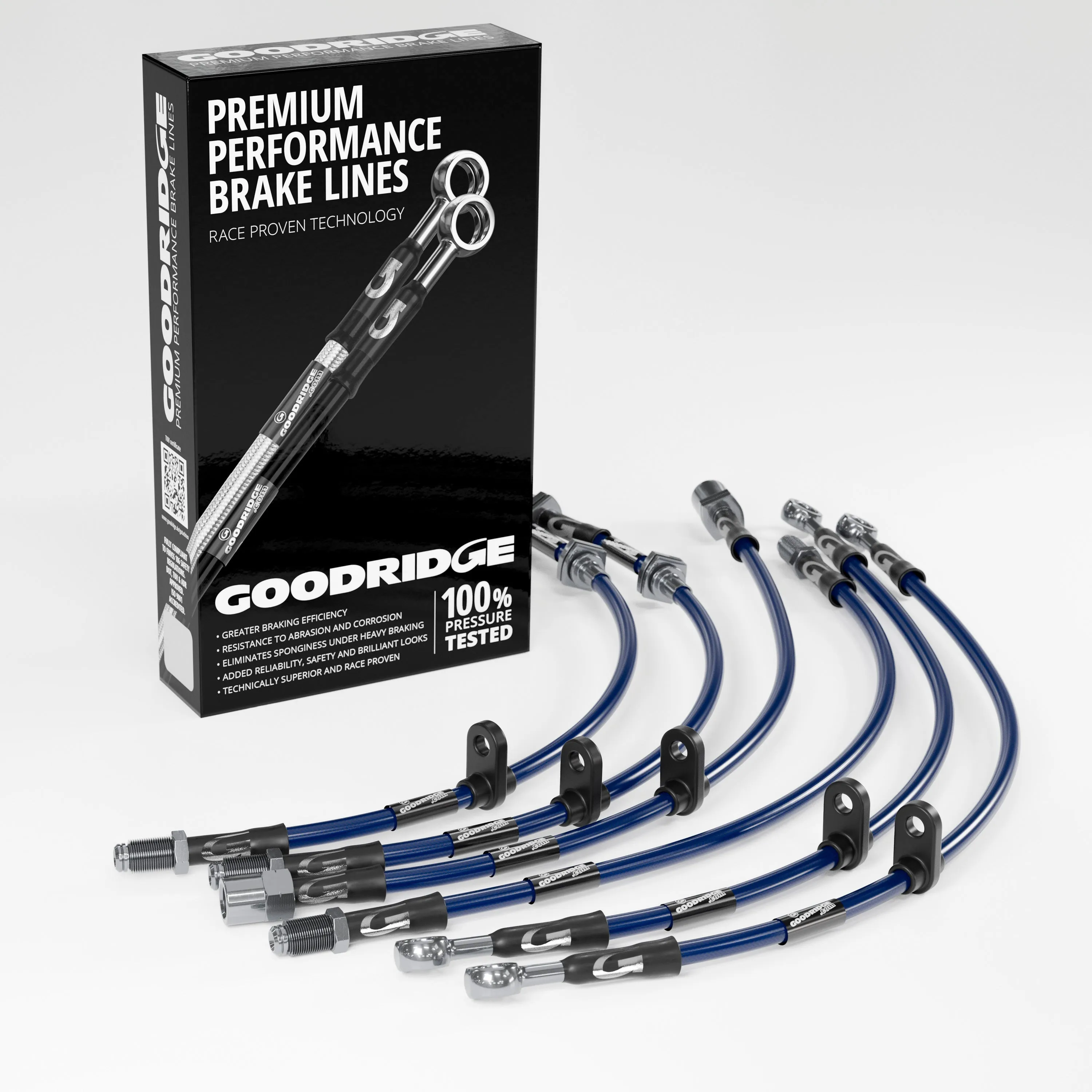 BRAKE HOSE KIT FOR VAUXHALL ASTRA MK4 CONVERTIBLE 'G' 2.0 TURBO REAR DISC 2002-2006